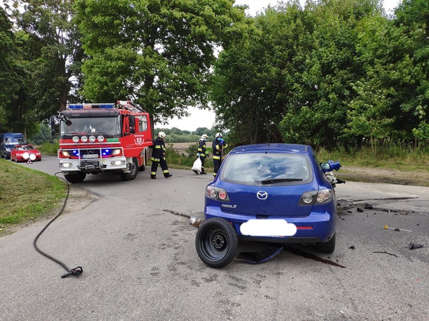 Do groźnie wyglądającego zdarzenia doszło na drodze w...