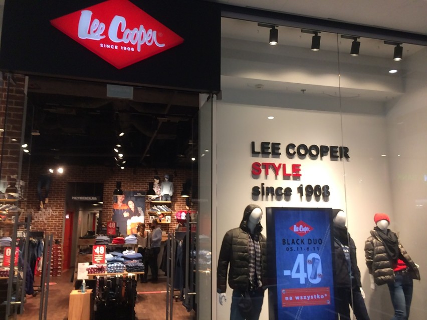 Lee Cooper, jeansy i inne ubrania - do 40 procent.