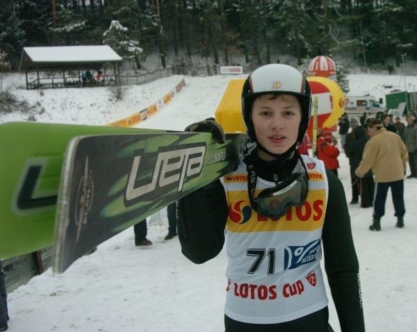 Michał Milczanowski zajął w dzisiejszych zawodach trzecie miejsce.