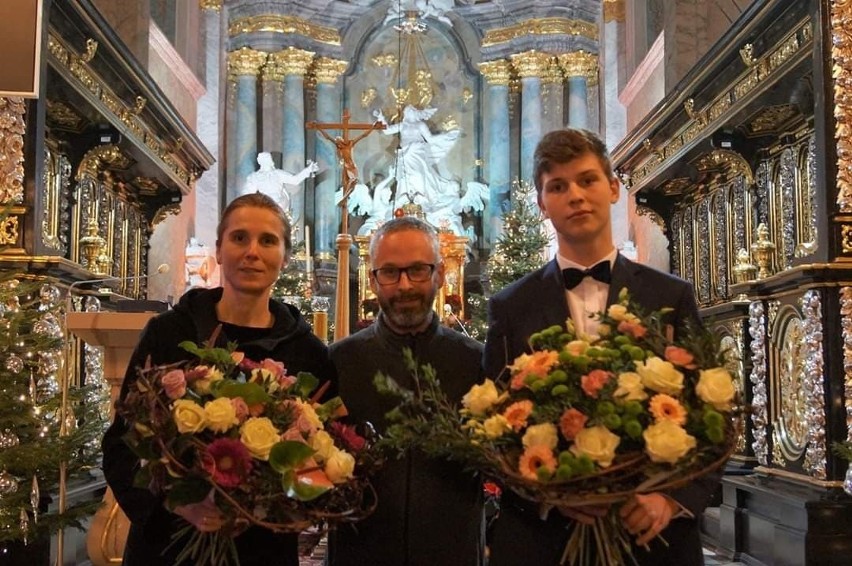 Koncert Kolęd w Archiopactwie Cystersów w Jędrzejowie.