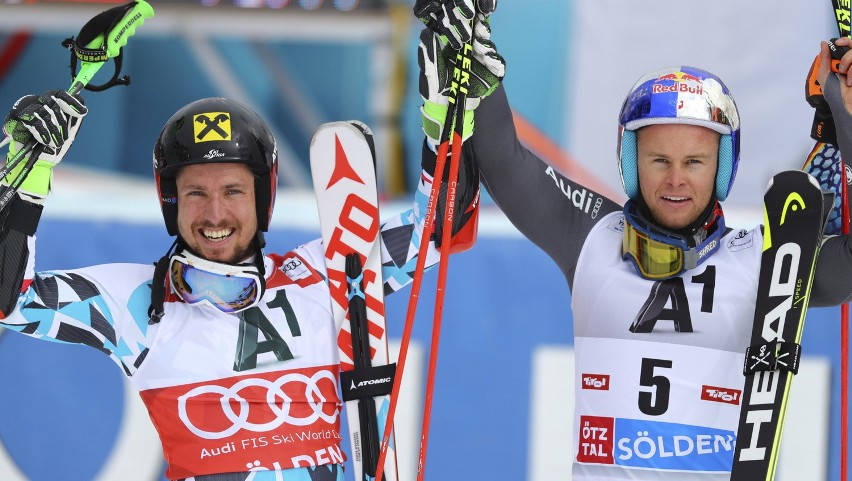 Marcel Hirscher i Alexis Pinturault