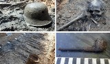 Masowe ekshumacje w Paczkowie. W błocie, ziemi i piachu odnaleźli historyczne artefakty oraz ludzkie kości poległych
