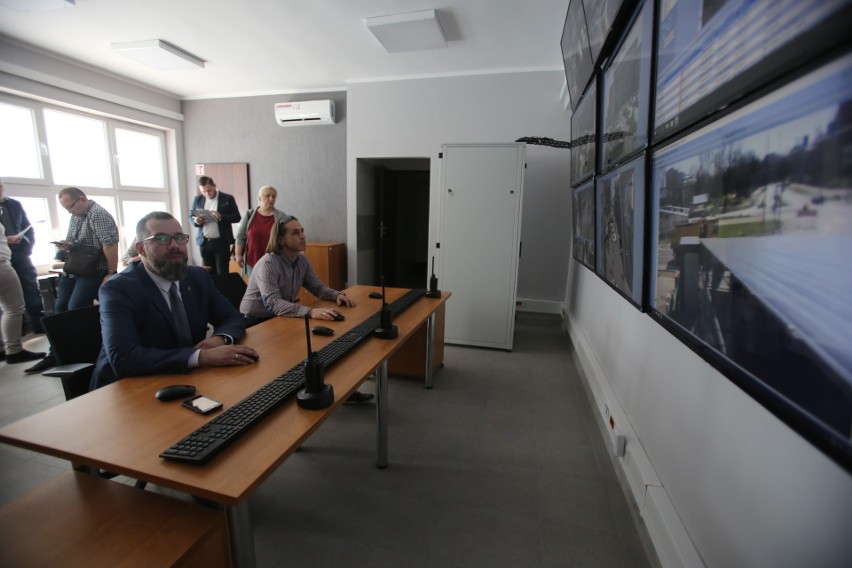 centrum Monitoringu Miejskiego Sosnowiec, ul. Rzeźnicza 12.