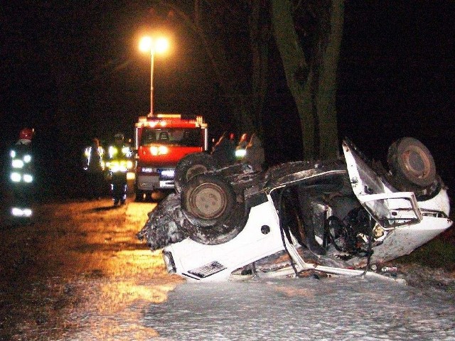 Wypadek w Karczewie spowodował pijany kierowca.