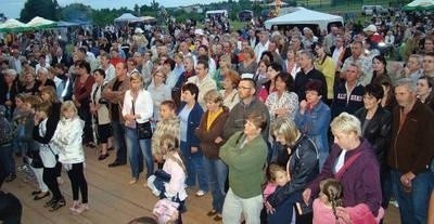 Koncert Andrzeja i Mai Sikorowskich zgromadził liczną publiczność FOT. EWA TYRPA