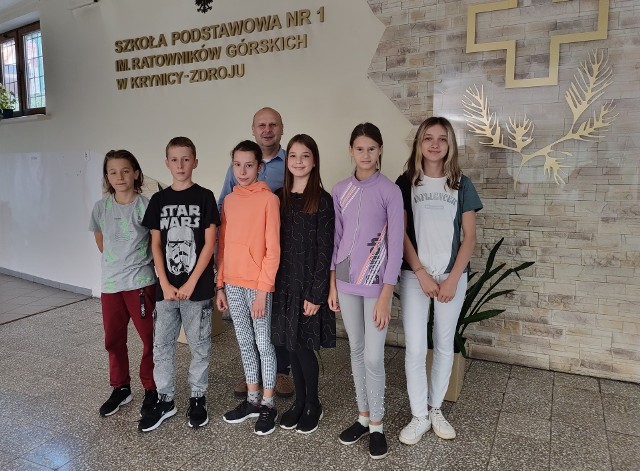 W Szkole Podstawowej nr 1 w Krynicy-Zdroju jest najwięcej uczniów z Ukrainy, bo około 120