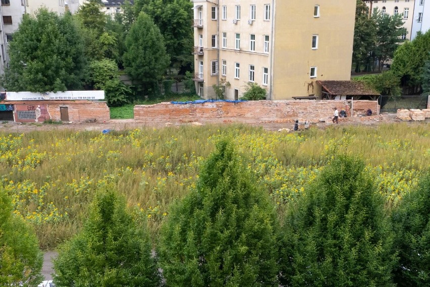 Pomnik ma stanąć w tworzonym obecnie parku w miejscu dawnego...