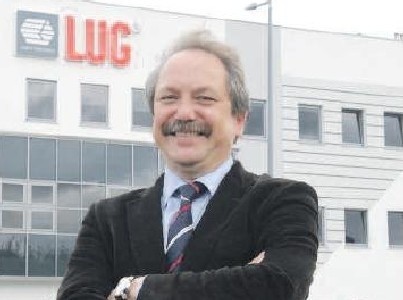 Ryszard Wtorkowski, szef fabryki opraw oświetleniowych LUG LIGHT FACTORY w Zielonej Górze (fot. Mariusz Kapała)