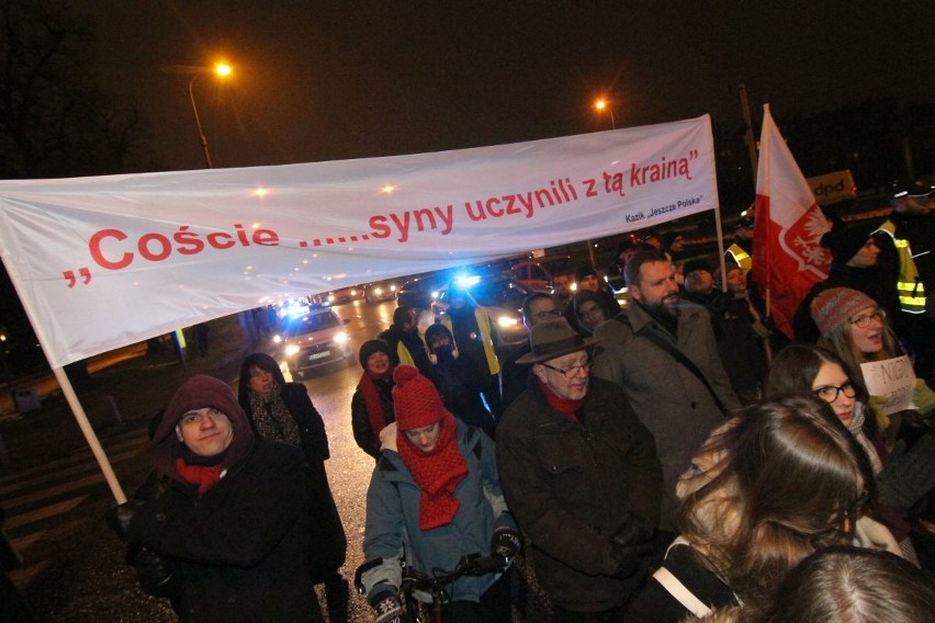 Protest studentów we Wrocławiu, 25.01.2017