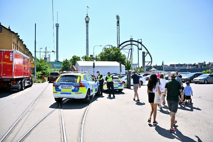 Tragiczny wypadek w wesołym miasteczku Gröna Lund w...