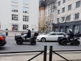 Policjanci jeżdżą na quadach po wrocławskich ulicach. O co chodzi?