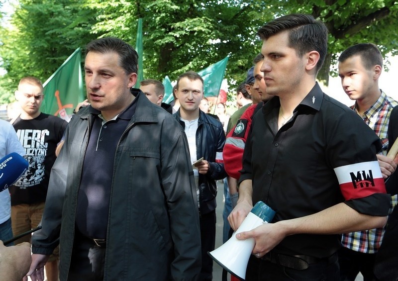 Szczecin: Narodowcy pikietowali przeciw rządowi