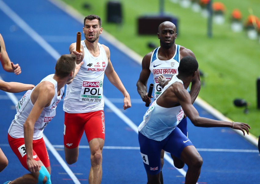 W finale mistrzostw Europy pobiegnie męska sztafeta 4x400,...