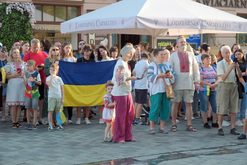 Ukraińcy uczcili 32. rocznicę swojej niepodległości. Zobacz zdjęcia z uroczystości