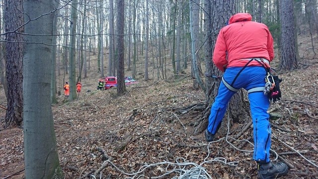 Makabryczne znalezisko w Bielsku-Białej: w rejonie kolejki na Szyndzielnię odkryto zwłoki mężczyzny