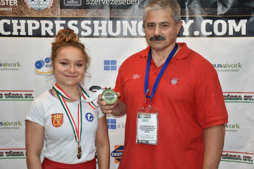 Świetny start siłaczy Tęczy-Społem Kielce na mistrzostwach Europy w Budapeszcie