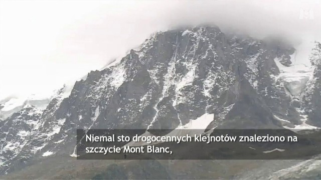 Niemal sto drogocennych klejnotów znaleziono na szczycie Mont Blanc