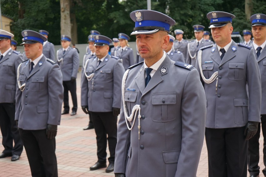 Funkcjonariusze Komendy Miejskiej Policji w Koszalinie...