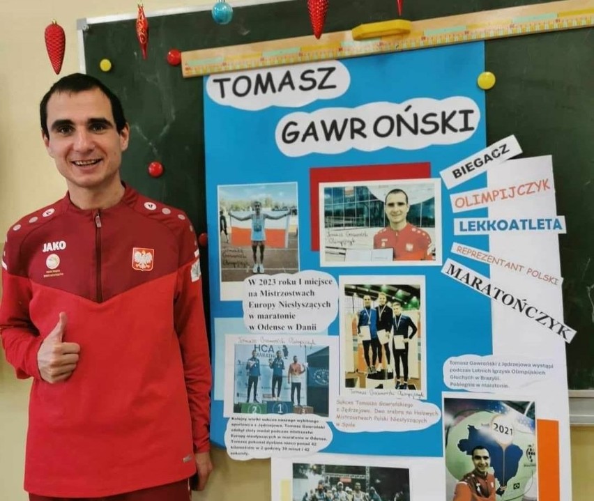 Olimpijczyk, mistrz, lekkoatleta. Tomasz Gawroński z...