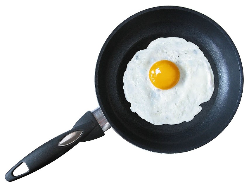 Jedno jajko to 6 gramów białka, w dodatku...