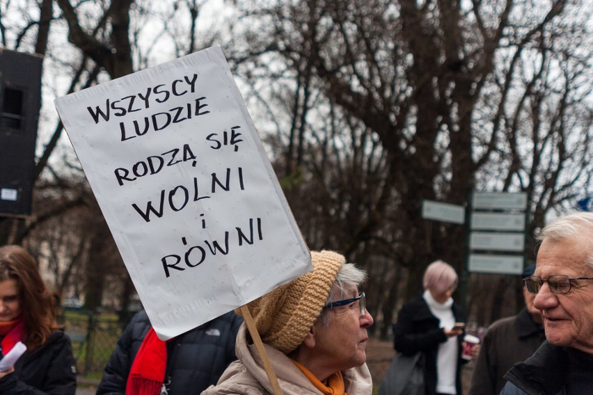 Przez Kraków przeszedł marsz "Polska dla wszystkich" [ZDJĘCIA]