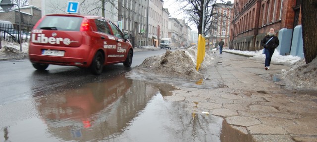 Odwilż w Słupsku.