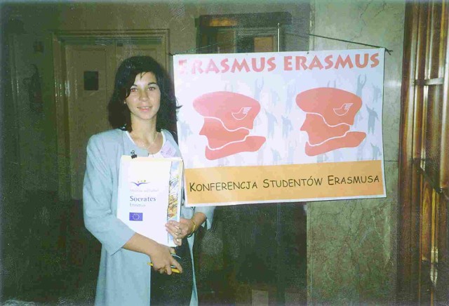 Magda Proczka reprezentowała Politechnikę Opolską na zjeździe studentów programu Erasmus.