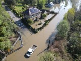 Powódź w Rydułtowach, Wodzisławiu, Zawadzie, Lubomi. Zdjęcia pokazują dramat