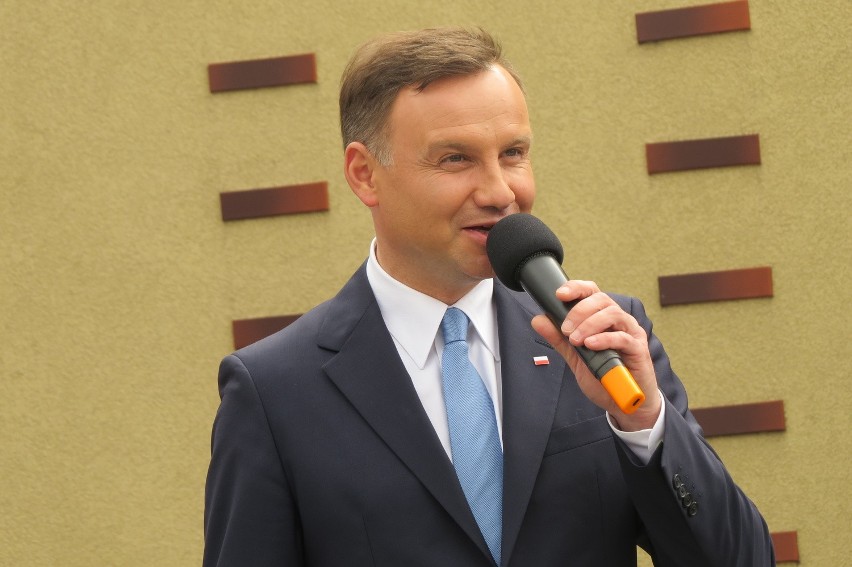 Andrzej Duda w Konecku...