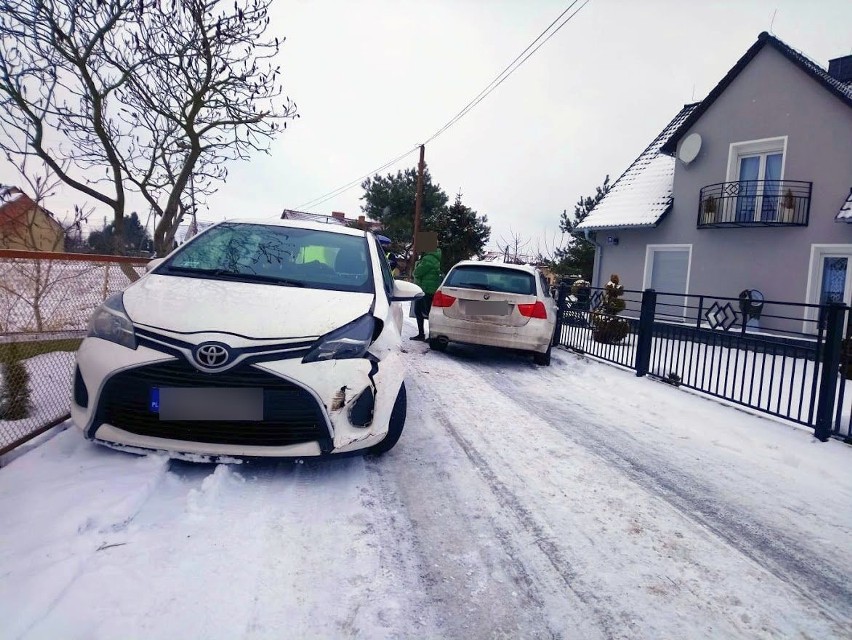 Zawada. Bmw zderzyło się z toyotą, a potem wjechało w...