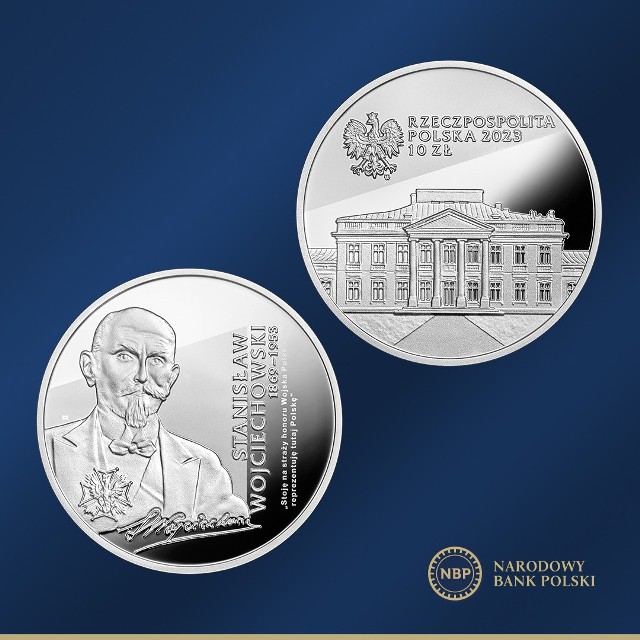 Moneta "Stanisław Wojciechowski" znajdzie się w obiegu 4 kwietnia