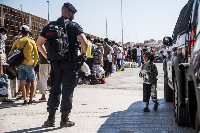 Włoskie władze twierdzą, że za napływ migrantów do Europy odpowiada między innymi Grupa Wagnera.