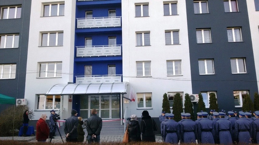 Bielsko-Biała: budynek policyjnej prewencji w nowej szacie [ZDJĘCIA]