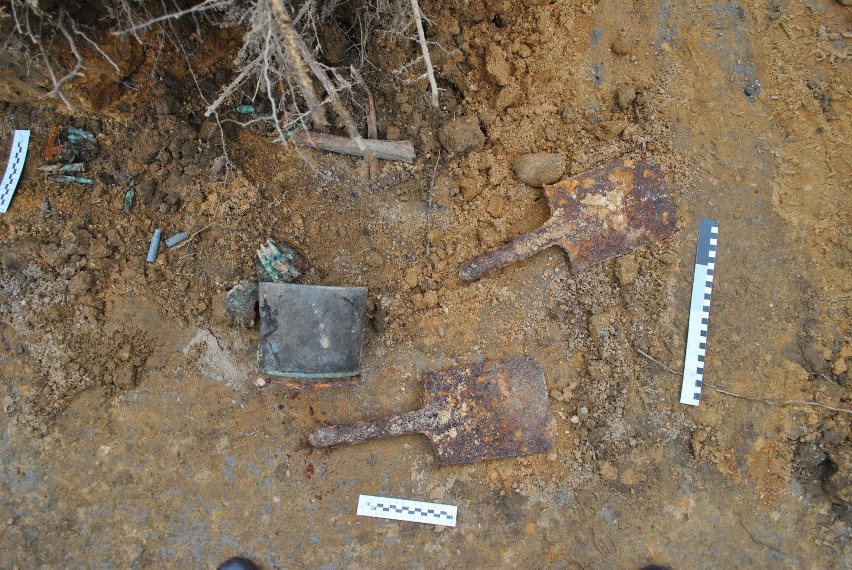 Szczątki żołnierza z I wojny  i amunicję znaleziono w...
