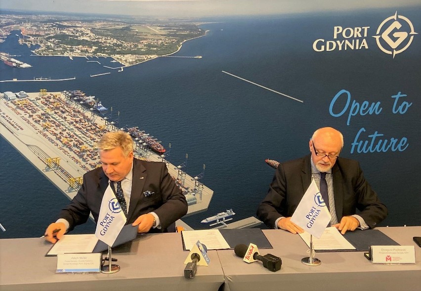 Porozumienie o współpracy Portu Gdynia i Górnośląsko-Zagłębiowskiej Metropolii [wideo]