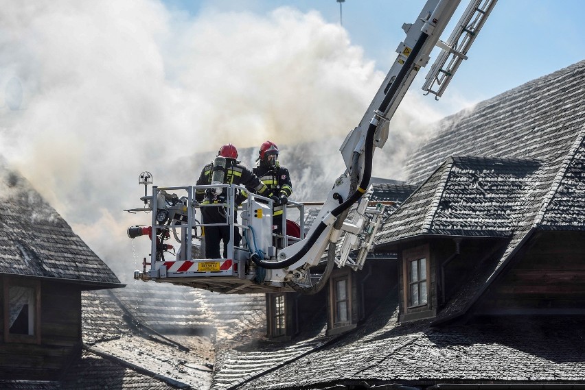 Antoninek: Pożar restauracji Młyńskie Koło