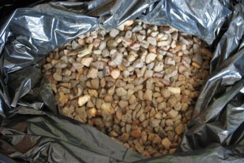 Ukraińcy przemycili blisko 40 kg bursztynu.