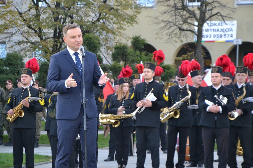 Prezydent Andrzej Duda spotkał się z mieszkańcami...