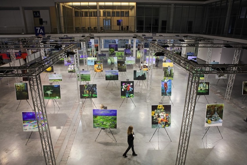 Trójwymiarowe obrazy klasyków malarstwa w łódzkiej hali Expo