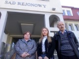Potrącona przez pijaną kobietę Ewa Hanzel przyszła z rodzicami do sądu w Limanowej