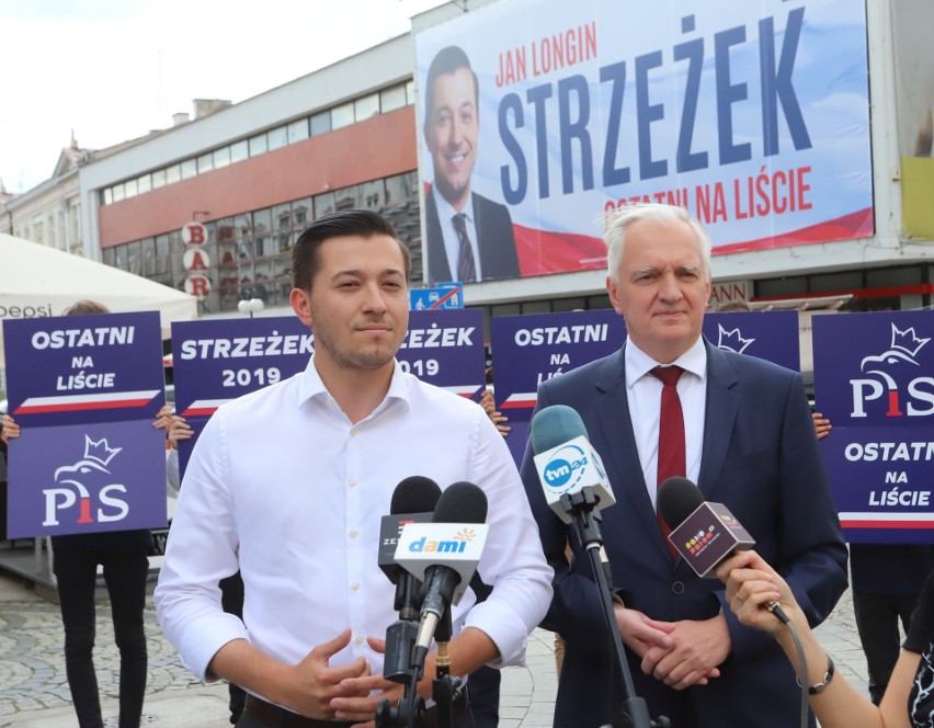 Wybory parlamentarne 2019. Wicepremier Jarosław Gowin wspiera kandydata w Radomiu