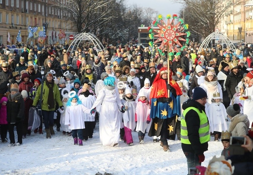 Orszak Trzech Króli przeszedł ulicami Szczecina