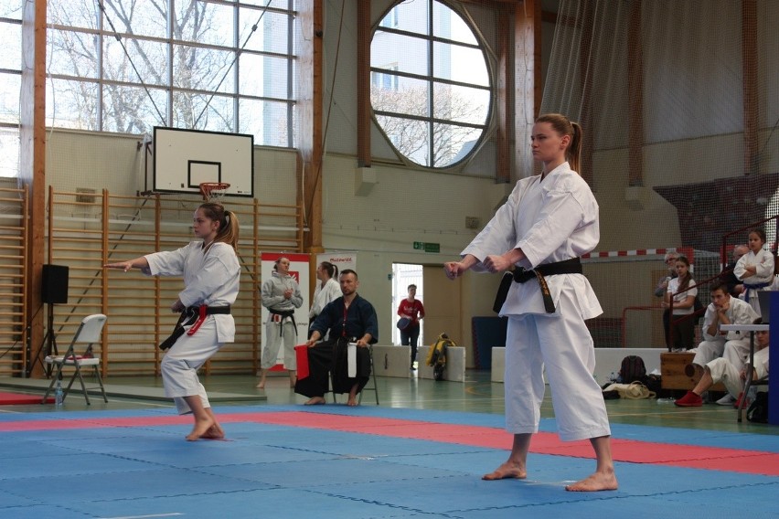 Klaudia Mleko z Szarowa najlepsza w drugim turnieju Polskiej Ligi Karate Tradycyjnego w Warszawie