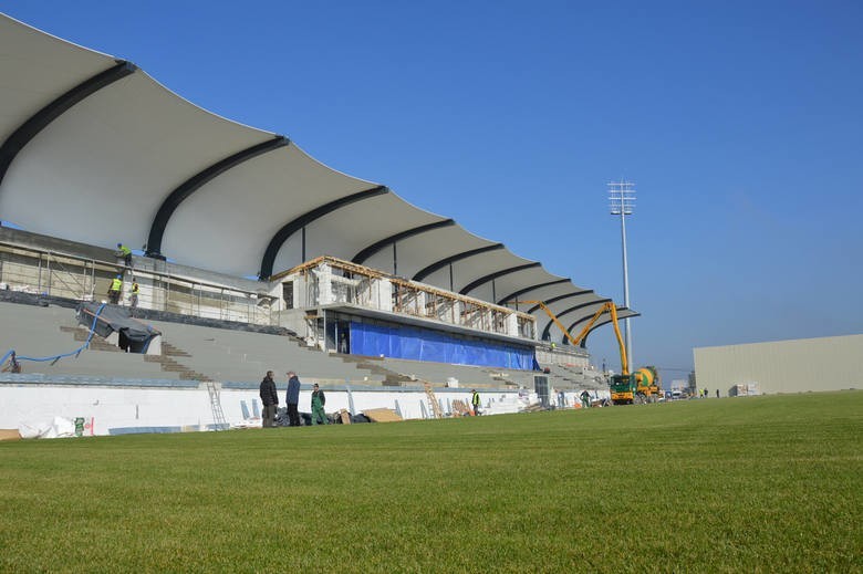 Na stadionie w Niecieczy praca wre. Właściciele klubu chcą,...