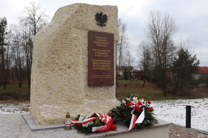 79. rocznica rozstrzelania 24 Polaków przez niemieckiego okupanta w miejscowości Osowa, w gminie Sobków 