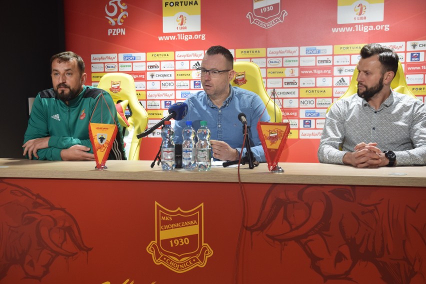 Zbigniew Smółka (pierwszy z lewej) został nowym trenerem...