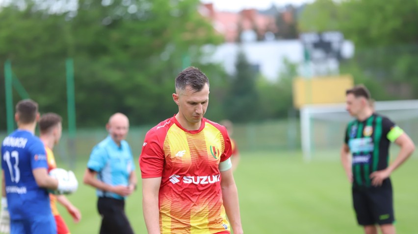 Krzysztof Kiercz z Korony II Kielce został Piłkarzem 28. Kolejki Hummel IV Ligi. Świetnie zagrał w meczu ze Starem Starachowice