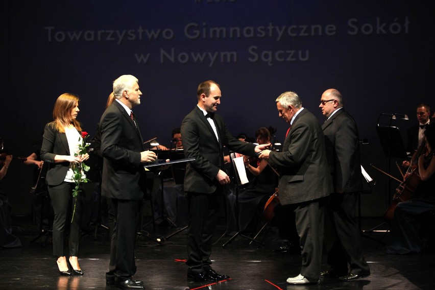 Złoty medal za zasługi dla Małopolski trafił do Krzysztofa Pendereckiego [ZDJĘCIA]