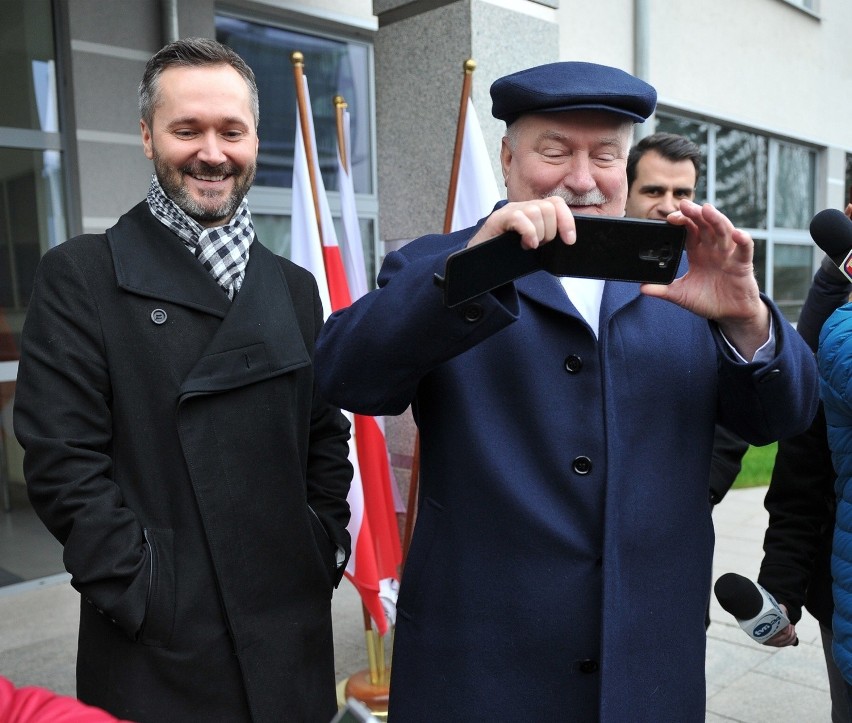Lech Wałęsa głosował w Gdańsku