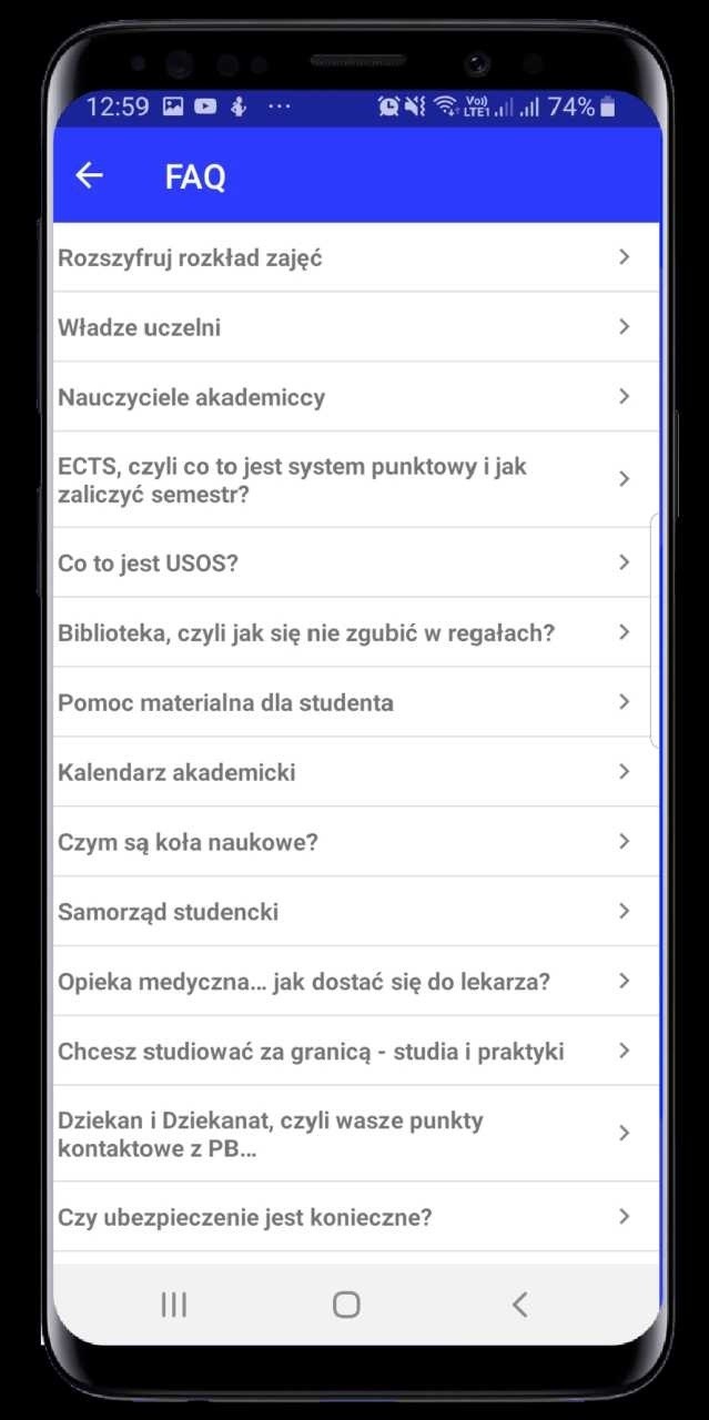 Białostoccy informatycy białostocką politechnikę wyposażyli w Zonifero - aplikację-przewodnik po uczelni